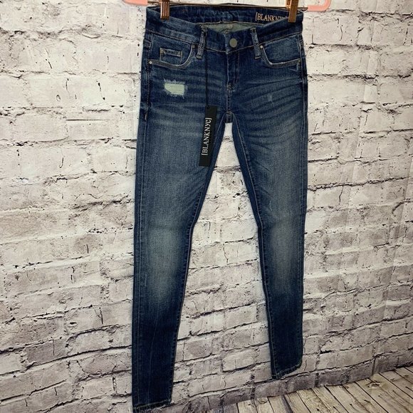 NWT BlankNYC‎ Girls Best Friend Denim Jeans Size 24 - Picture 4 of 8